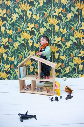 Caselio Explorer design tapéta- kék