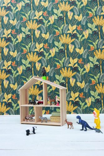 Caselio Explorer design tapéta- kék