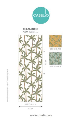 Caselio Se balancer design tapéta-  menta