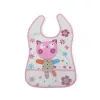 Moni HAPPY MEAL vízálló előke PINK