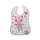 Moni HAPPY MEAL vízálló előke PINK