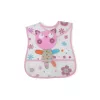 Moni HAPPY MEAL vízálló előke PINK
