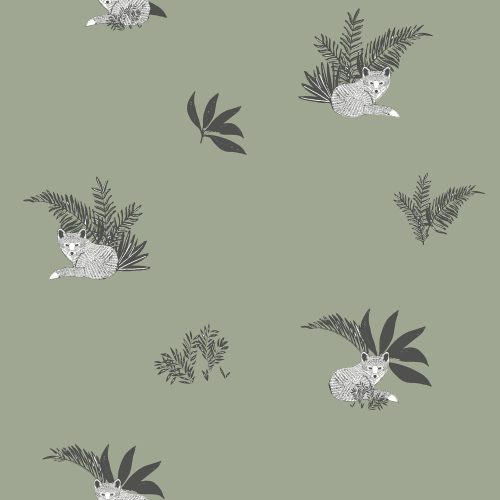 Caselio Contempler design tapéta-  zöld