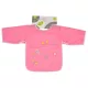 Moni BIB előke hosszú ujjas Piggy PINK