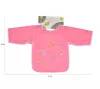 Moni BIB előke hosszú ujjas Piggy PINK