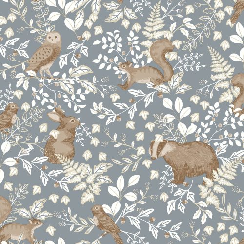 Caselio Se faufiler design tapéta- kék