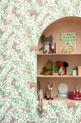 Caselio Se faufiler design tapéta- fehér