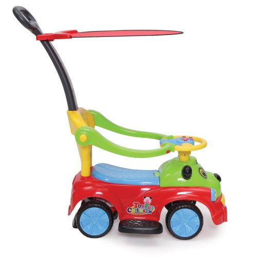 Moni Moni panda bébitaxi napfénytetővel piros