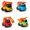 Moni Pilsan 07659 építőipari teherautó 4 féle 22cm vegyes