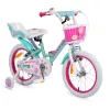 Moni Bicikli byox cupcake gyerek lány kerékpár 16-os méret türkiz