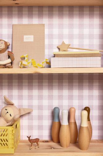 Caselio Victoria design tapéta-  barna