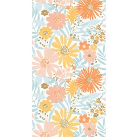 Caselio Marguerite design tapéta-  színes