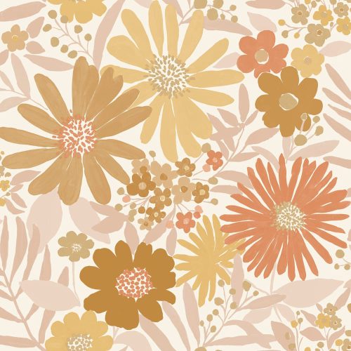 Caselio Marguerite design tapéta- bézs