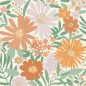 Caselio Marguerite design tapéta-  színes II.