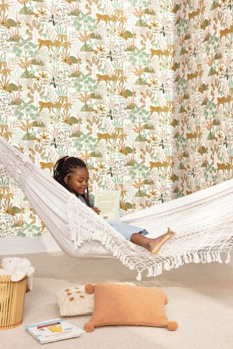 Caselio Jane design tapéta- zöld