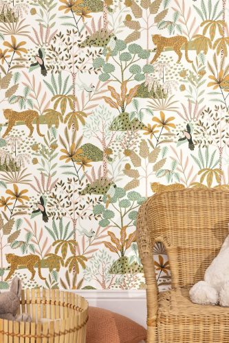 Caselio Jane design tapéta- zöld