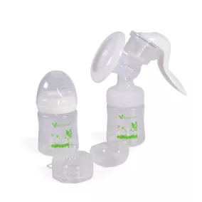   Moni Cangaroo delicate mauális mellszívó 2 cumisüveggel fehér