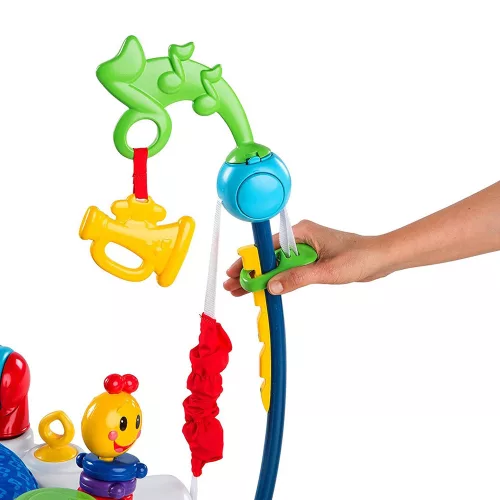 BABY EINSTEIN Ugráló/aktív központ 2 az 1-ben Neighborhood Symphony 6 hónapos kortól 11 kg-ig