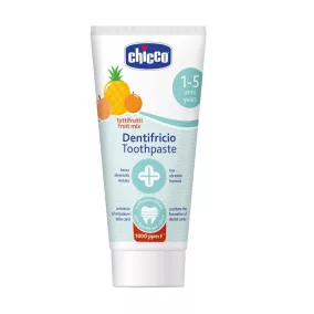 CHICCO Fogkrém Gyümölcs mix fluoriddal 50ml, 1-5év