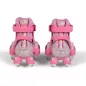   Moni Byox görkorcsolya little beetle dupla soros kerekes, 26-29es lányos pink