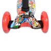 Moni Byox rapture roller elöl dupla kerekes piros