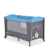 Moni Moni sleepy összecsukható luxus utazóágy 2 szint+pelenkázó+ játék kék