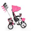 Moni Flexy lux tricikli szülőkaros pink