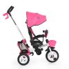 Moni Byox flexy lux tricikli szülőkaros pink