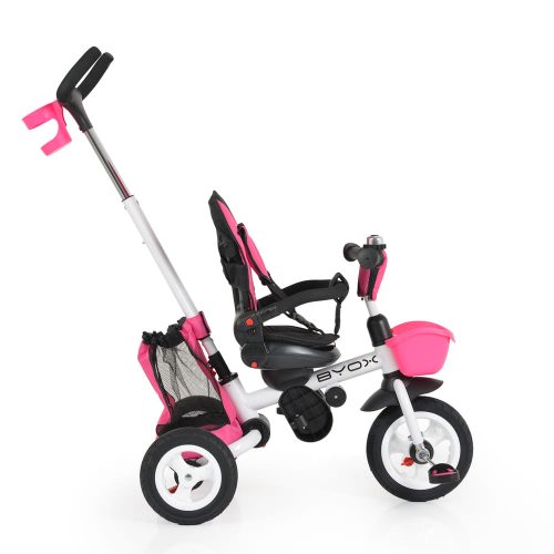 Moni Byox flexy lux tricikli szülőkaros pink