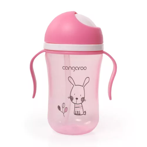 Moni Cangaroo Cup bunny pohár 300ml pink