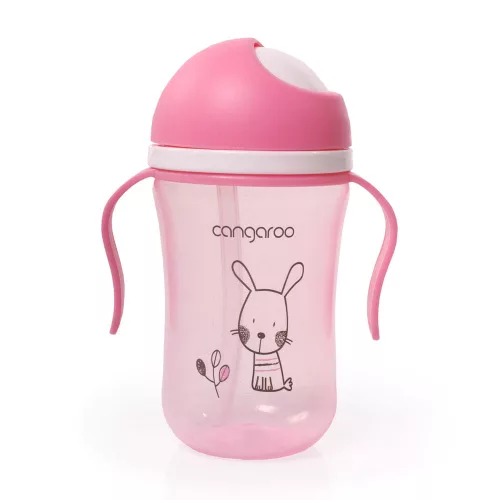 Moni Cangaroo cup bunny pohár 300ml pink