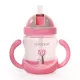 Moni Boo itatópohár szívószállal, fogantyúval 280ml pink