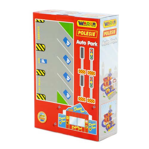 Moni Polesie műanyagjáték parkoló 3 szintes színes