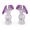 Moni Elegance duo elektromos mellszívó 2 tartállyal fehér/lila