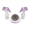 Moni Cangaroo Elegance duo elektromos mellszívó 2 tartállyal fehér/lila