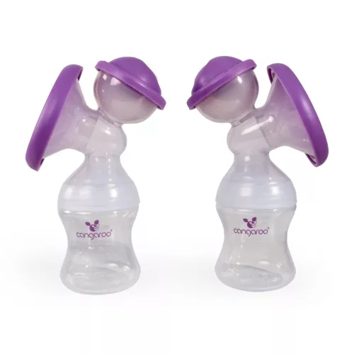 Moni Cangaroo Elegance duo elektromos mellszívó 2 tartállyal fehér/lila
