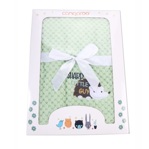 Moni Cangaroo freya baba takaró sünis zöld