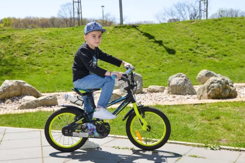 Moni BYOX MONSTER gyerek kerékpár 16os méret FEKETE