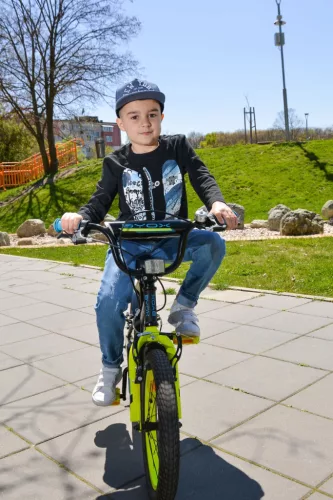 Moni BYOX MONSTER gyerek kerékpár 16os méret FEKETE