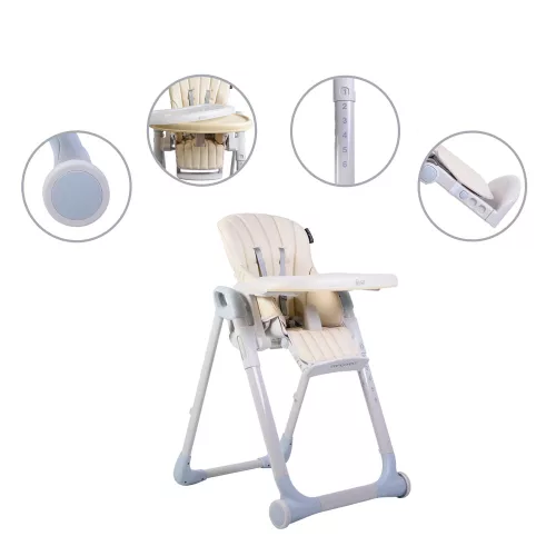 Moni Cangaroo i eat etetőszék 6-36 hóig 15 kg bézs