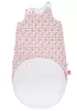 MOTHERHOOD Hálózsák 2in1 ZIP-A-Round Bézs muszlin Pink Classics 3-18hó 0,5 tog