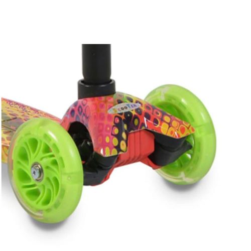 Moni Byox rapture roller elöl dupla kerekes zöld