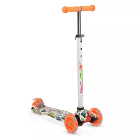 Moni BYOX Rapture roller elöl dupla kerekes narancs