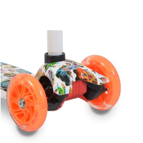 Moni Byox rapture roller elöl dupla kerekes narancs