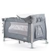 Moni Isleep utazóágy, multifunkciós, pelenkázóval, játékkal, kupolával szürke
