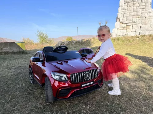 Moni BO MERCEDES-BENZ GLC63s AMG elektromos autó FEHÉR