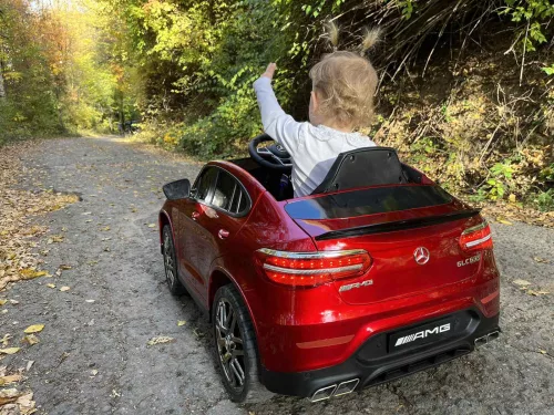Moni Bo mercedes-benz glc63s amg elektromos autó piros