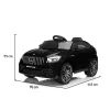 Moni BO MERCEDES-BENZ GLC63s AMG elektromos autó FEKETE