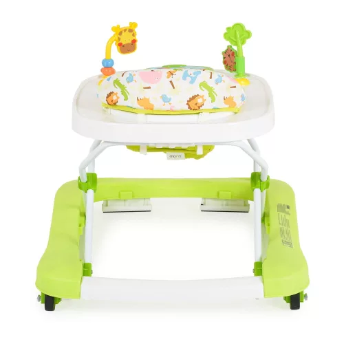 Moni Moni zoo 2in1 átalakítható bébikomp járássegítős zöld