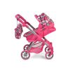 Moni Vicky babakocsi játék babának pink